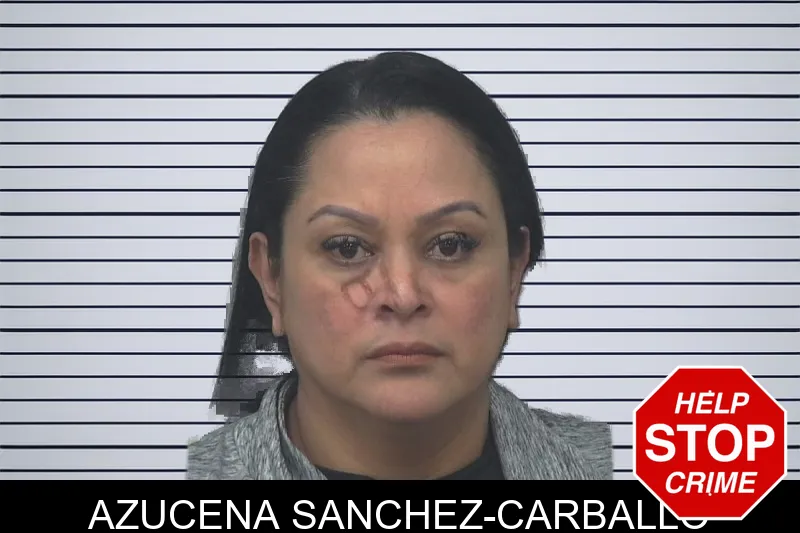 Azucena Sanchez-Carballo mugshot