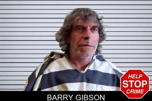Barry Gibson mugshot