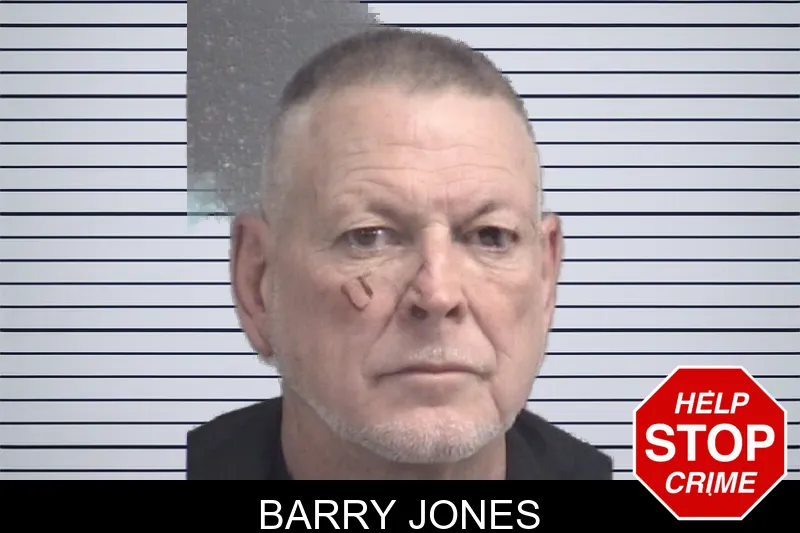 Barry Jones Mugshots