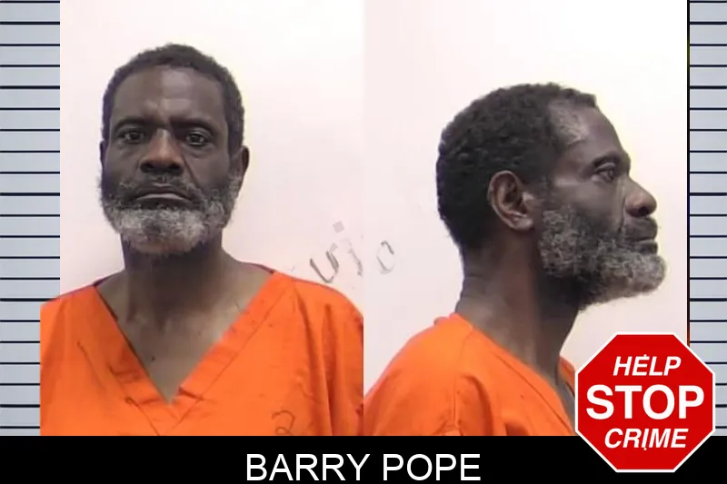 Barry Pope Mugshots