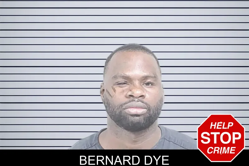 Bernard Dye mugshot