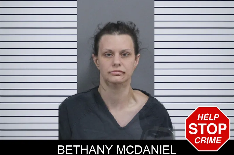Bethany McDaniel mugshot