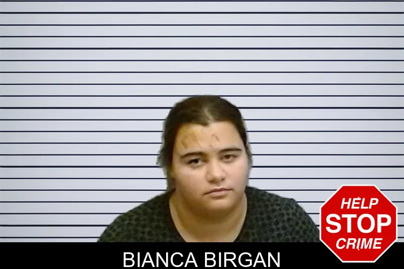 Bianca Birgan mugshot