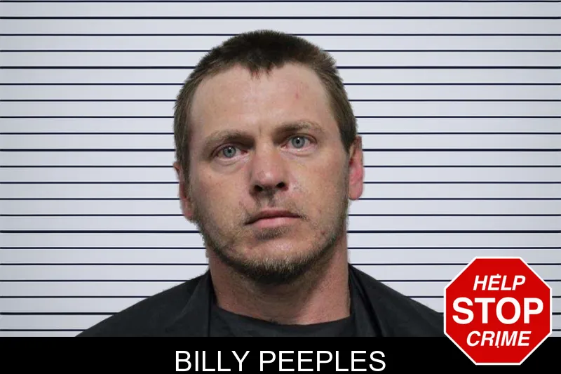 Billy Peeples Mugshots