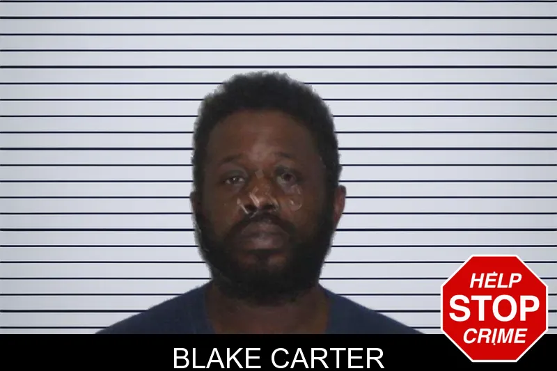 Blake Carter mugshot