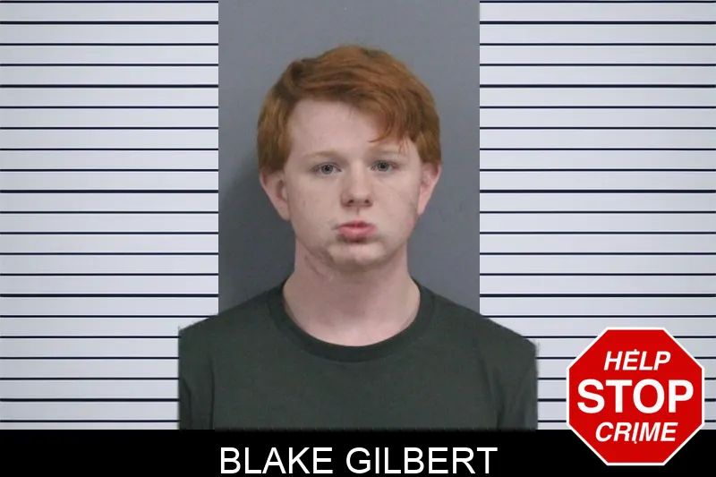 Blake Gilbert mugshot