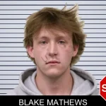 Blake Mathews mugshot – Bulloch County , Georgia Blake Mathews mugshot