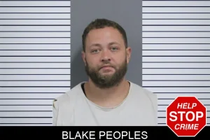 Blake Peoples mugshot
