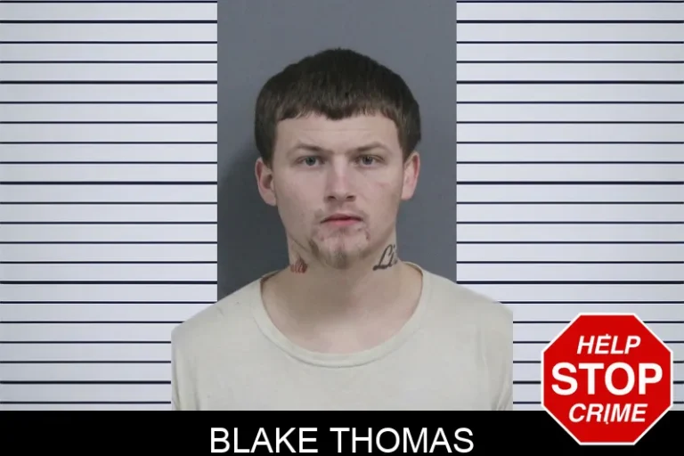 Blake Thomas mugshot – Catoosa County , Georgia Blake Thomas
