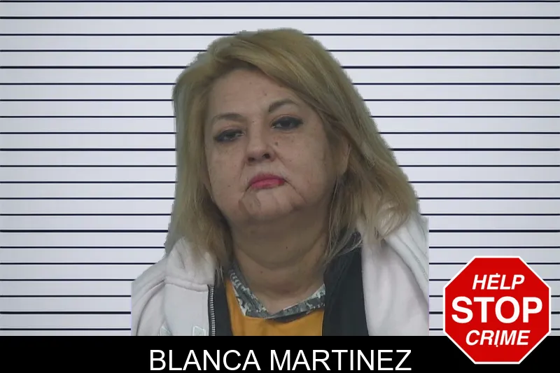 Blanca Martinez mugshot