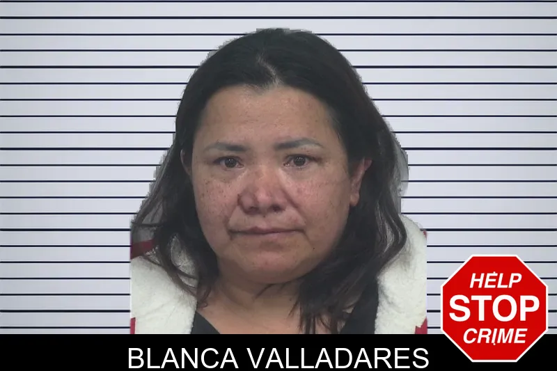 Blanca Valladares Mugshots