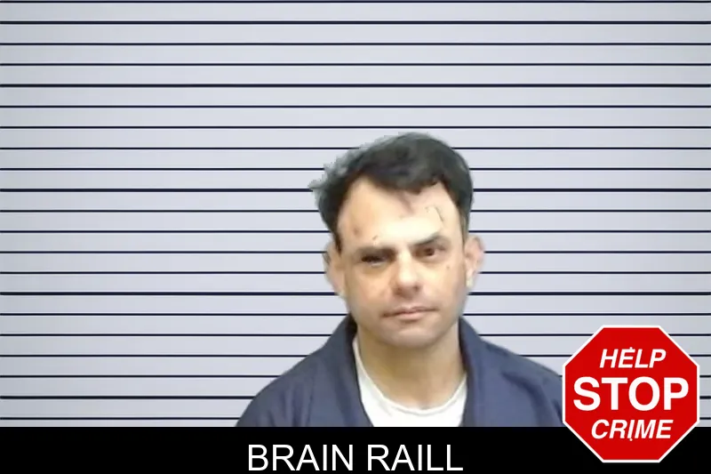 Brain Raill mugshot