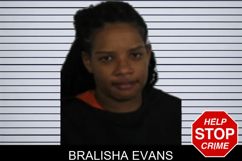 Bralisha Evans Mugshots