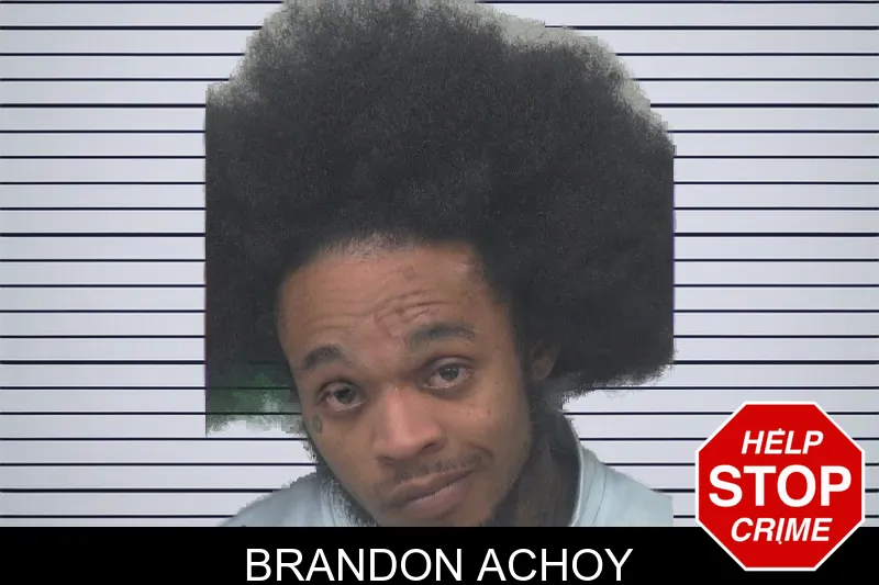 Brandon Achoy mugshot