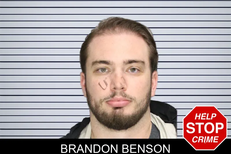 Brandon Benson mugshot