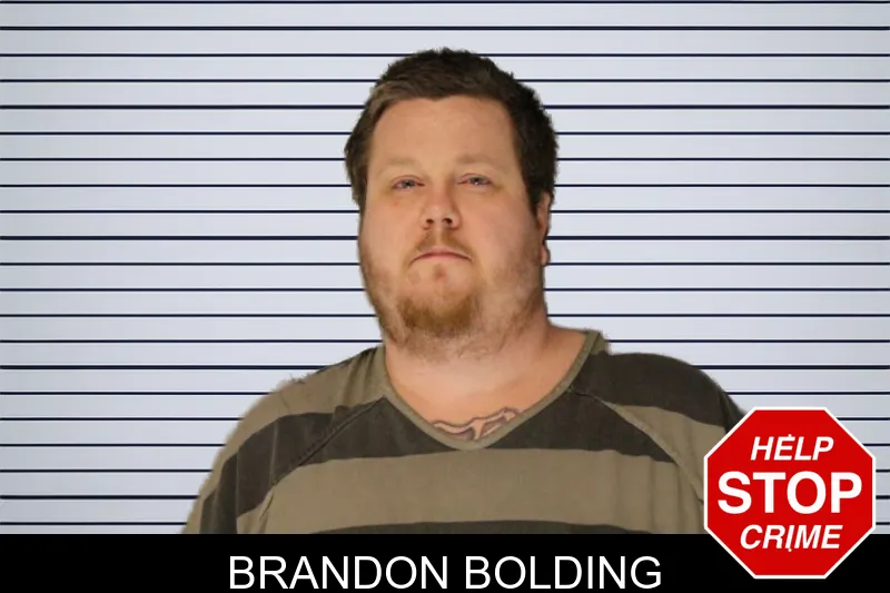 Brandon Bolding mugshot