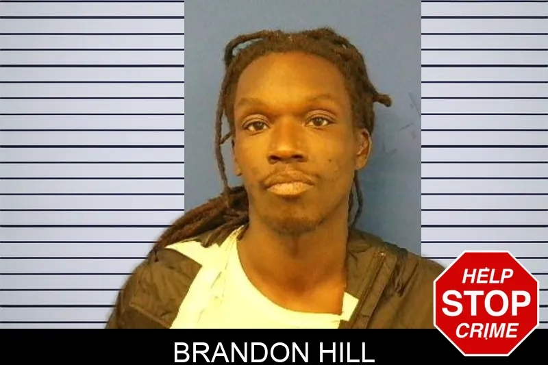 Brandon Hill mugshot