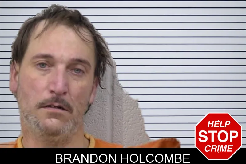 Brandon Holcombe mugshot