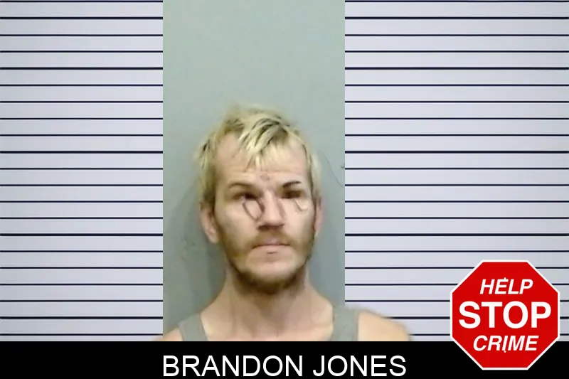 Brandon Jones mugshot