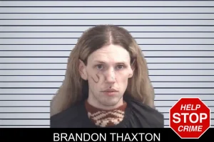Brandon Thaxton mugshot