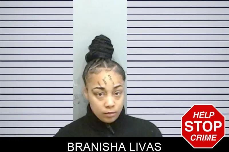 Branisha Livas mugshot