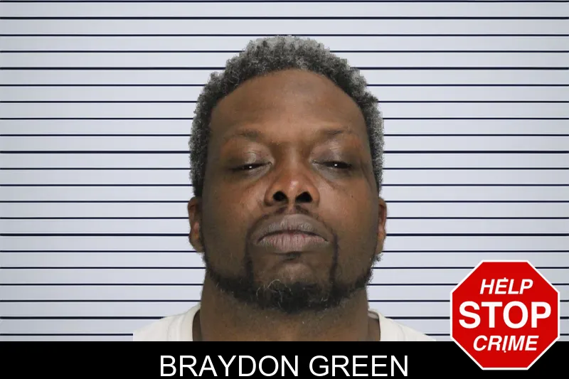 Braydon Green mugshot