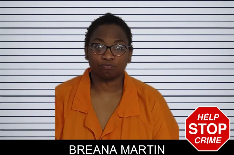 Breana Martin Mugshots