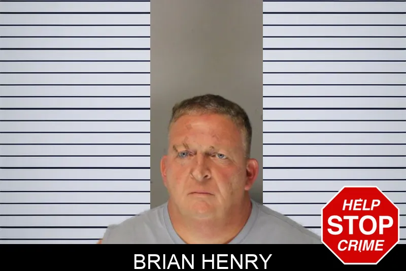 Brian Henry mugshot