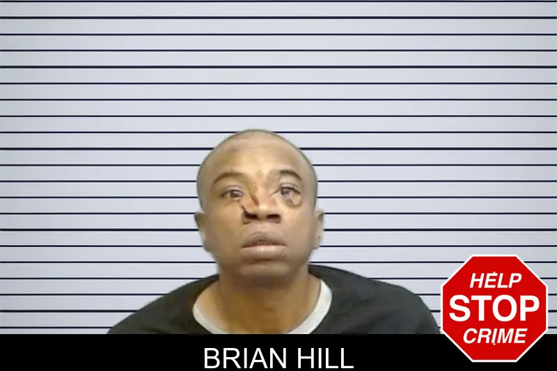 Brian Hill mugshot
