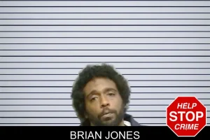 Brian Jones mugshot
