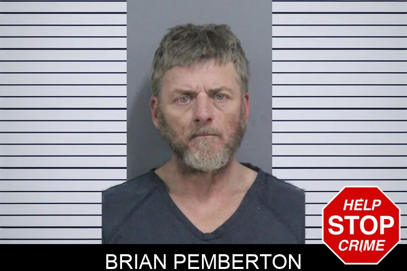 Brian Pemberton mugshot