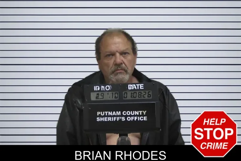 Brian Rhodes mugshot – Putnam County , Georgia Brian Rhodes