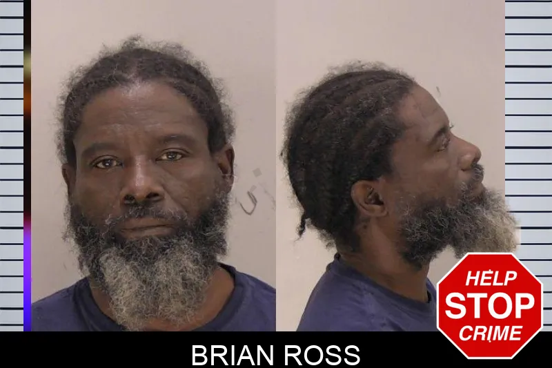 Brian Ross mugshot