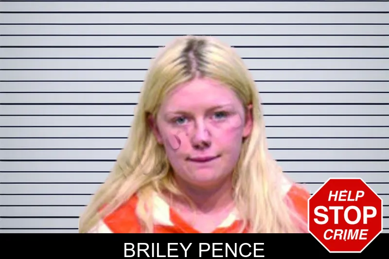 Briley Pence mugshot – Bartow County , Georgia Briley Pence mugshot