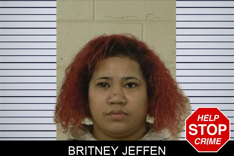 Britney Jeffen mugshot