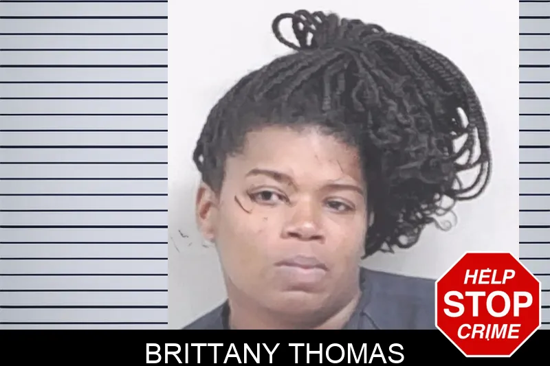 Brittany Thomas mugshot – Lowndes County , Georgia Brittany Thomas mugshot