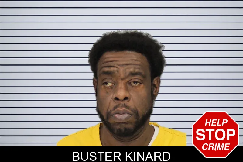 Buster Kinard mugshot