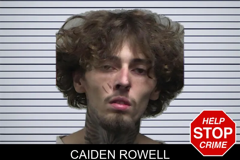Caiden Rowell mugshot
