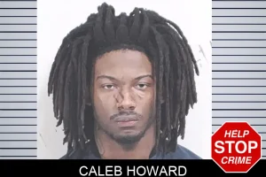 Caleb Howard mugshot