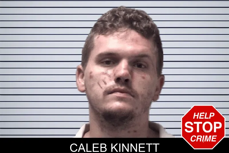 Caleb Kinnett mugshot