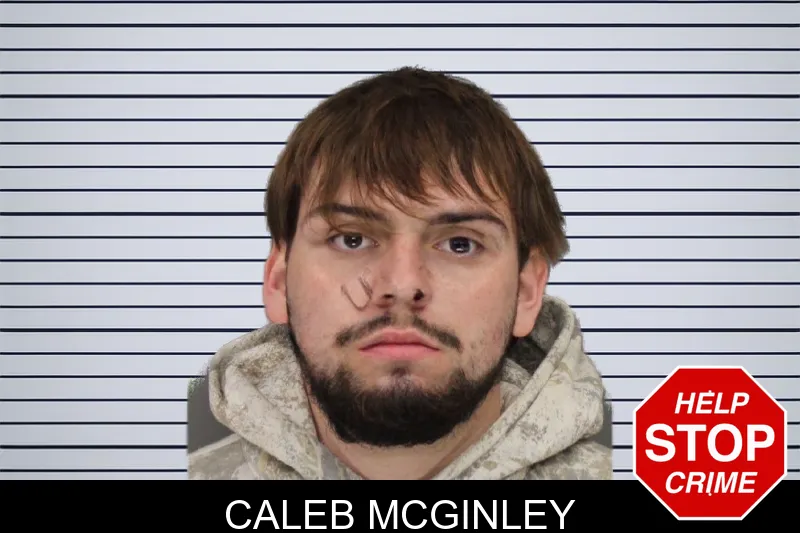 Caleb McGinley mugshot