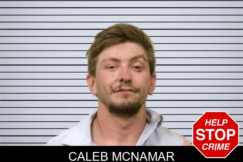 Caleb McNamar mugshot