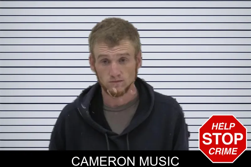 Cameron Music mugshot