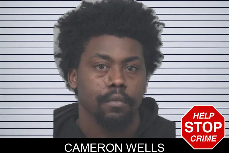 Cameron Wells mugshot