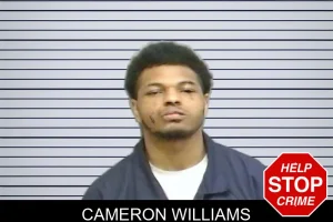 Cameron Williams mugshot
