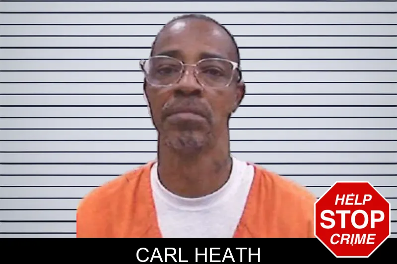 Carl Heath mugshot