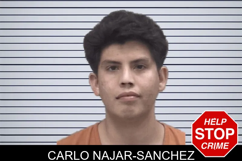 Carlo Najar-Sanchez mugshot