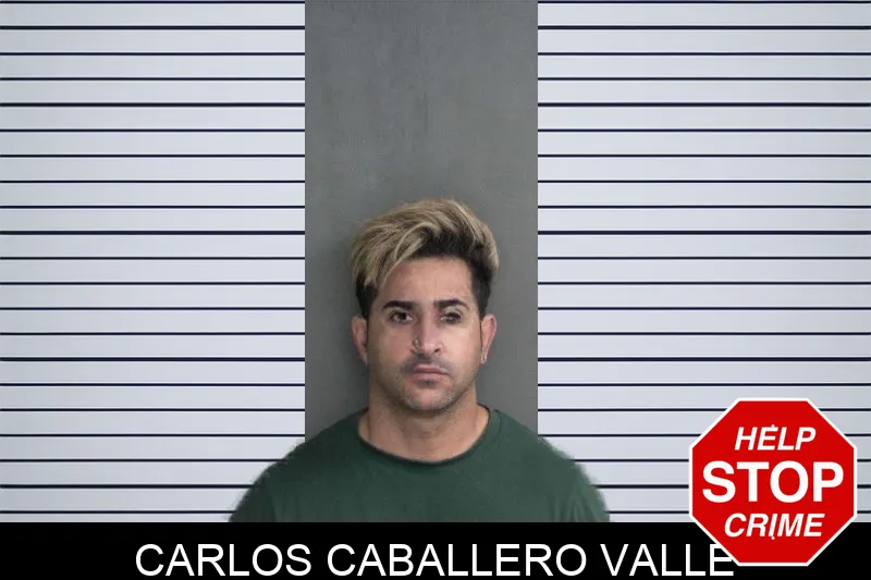 Carlos Caballero Valle Mugshots