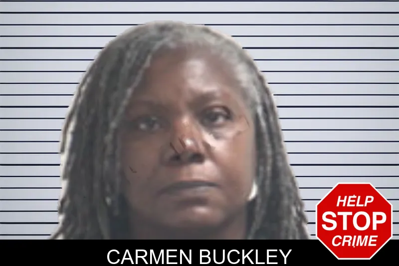 Carmen Buckley mugshot