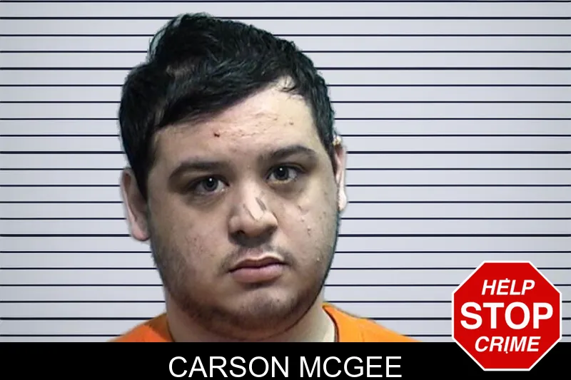 Carson McGee Mugshots